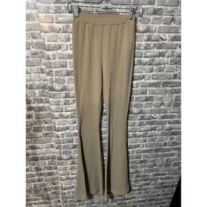Princess Polly‎ Beige Flare Pant